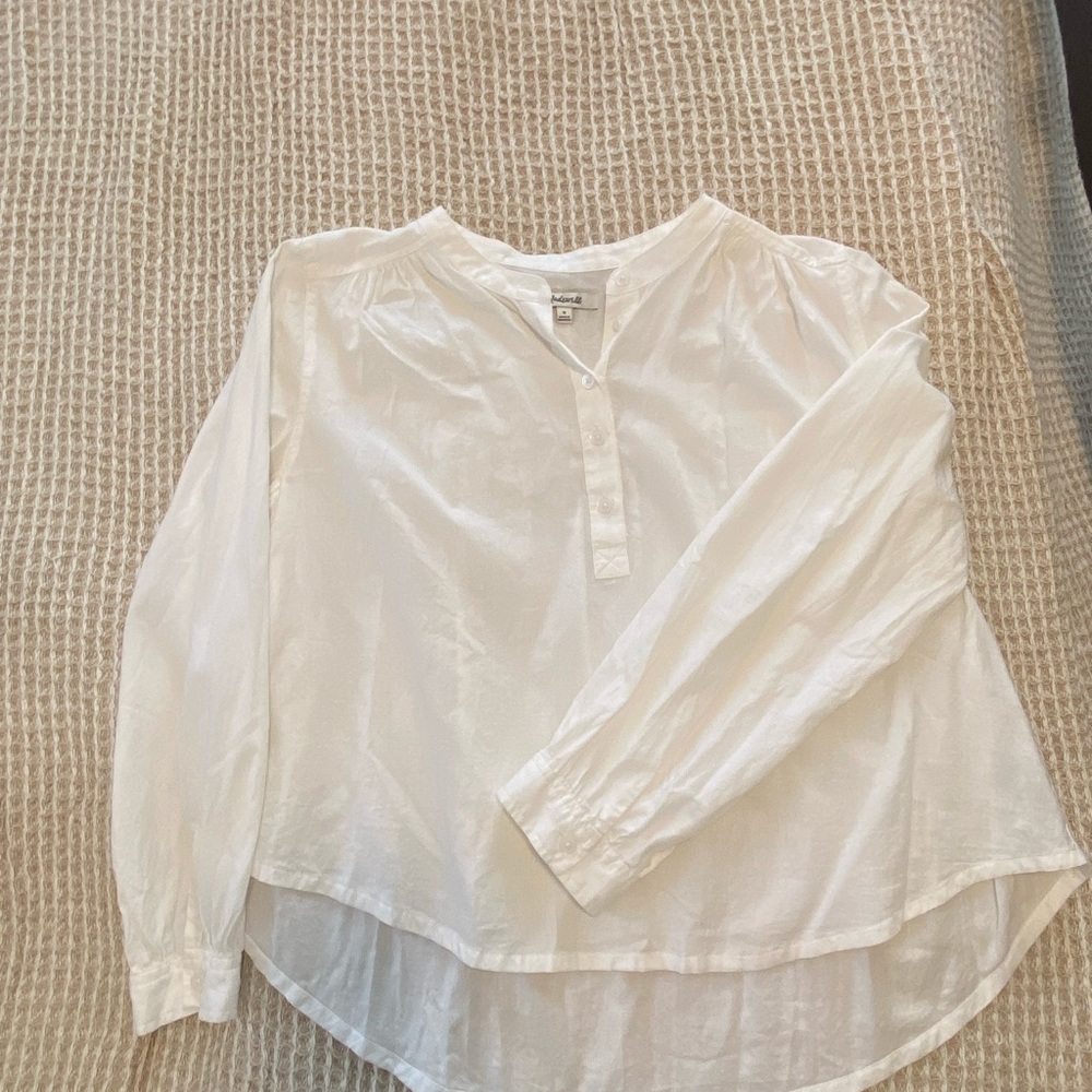 Madewell white button down